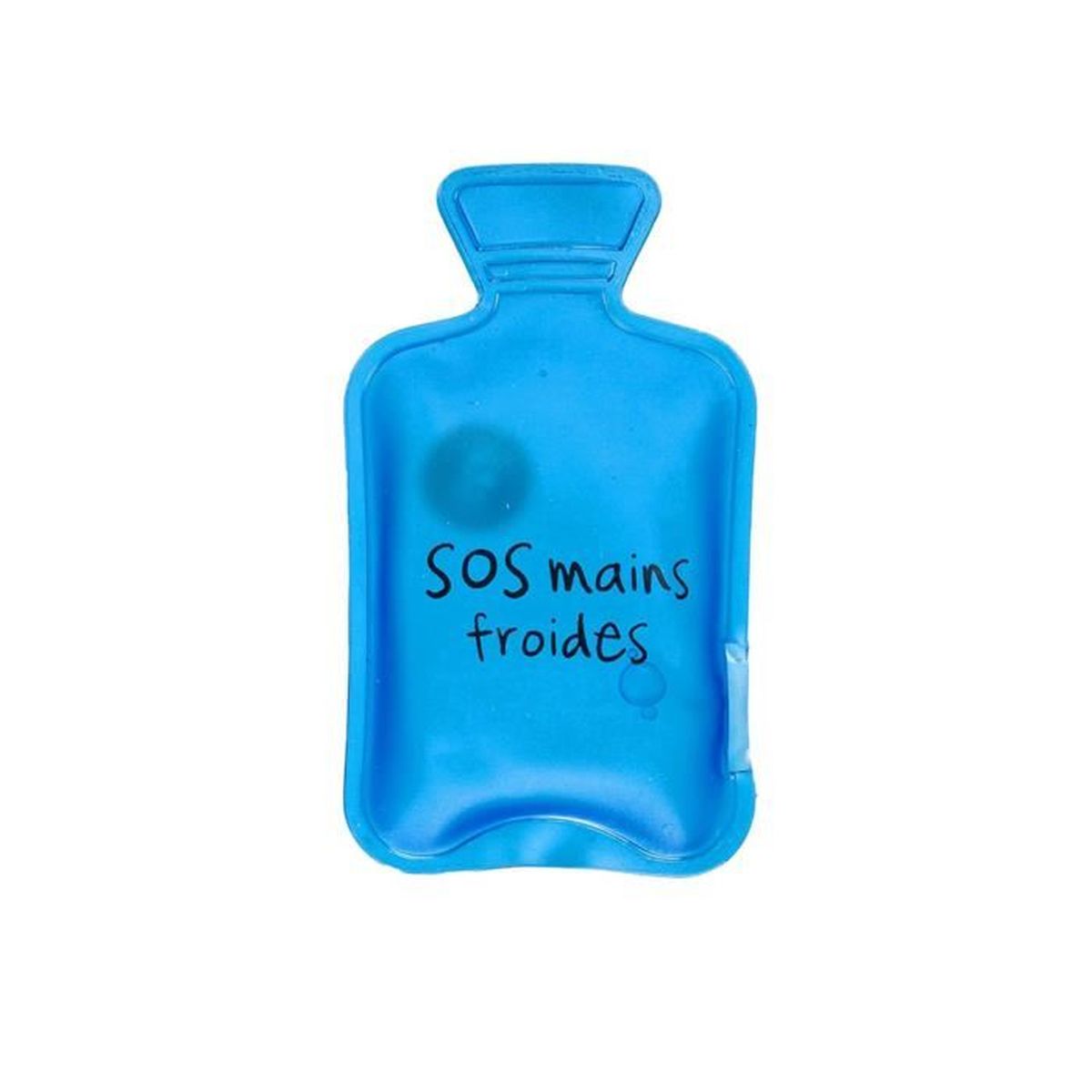 Lot de 4 bouillottes assorties de 2 litres avec couvertures tricot/ées douces color/ées