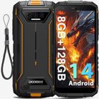 Telephone Incassable DOOGEE S41 Plus 8Go+128Go ROM,Android Smartphone Incassable,6300mAh 5.5 pouces Dual SIM/NFC/GPS - ORANGE