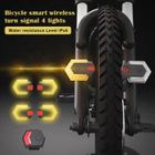 ROKOO Clignotants de vélo sans fil intelligents, Indicateur de direction à LED avant et arrière Accessoire de vélo