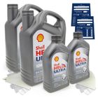 10 Litre Original Shell Helix Ultra Course 10W60 L'Huile De Moteur 550040760 De