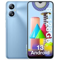 BLACKVIEW A52 Pro Smartphone 8Go + 128 Go - 6.52" - 5180mAh - 13MP Caméra - Téléphone portable 4G - Double Sim - GPS - Bleu