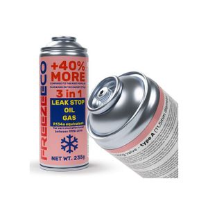 Clima Set R134 Réfrigérant de Climatisation 3 en 1 avec Produit d