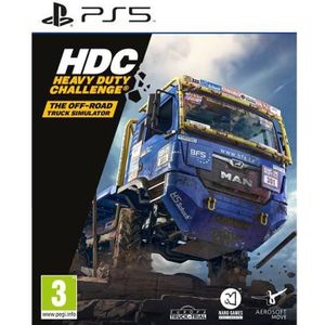 JEU PLAYSTATION 5 Jeu de course Heavy Duty Challenge The Off-road Truck Simulator pour PS5 - Hdc - En boîte - Mode en ligne