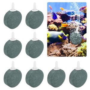 Barre de diffuseur de libération de Bulle de 2 pièces Tube d'air d'aquarium pour la Pompe à air de réservoir de Poissons FuninCrea Tube à Bulle pour Le réservoir de Poisson de 10 Pouces Bleu 