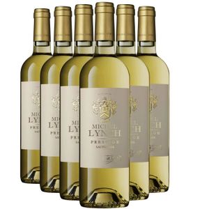 VIN BLANC Sauternes Prestige Blanc 2022 - Lot de 6x75cl - Mi