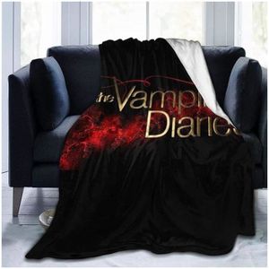 COUVERTURE - PLAID Couverture Damon Salvatore Vampire Diaries 125x150