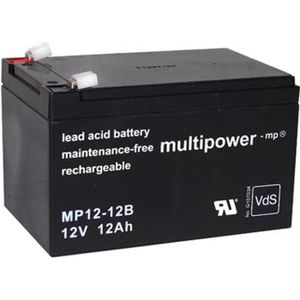 BATTERIE batterie au plomb-acide Multi Power MP12-12B 12 Vo