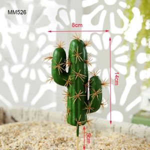 FLEUR ARTIFICIELLE Plantes - Composition florale,Faux Cactus artificiel Miniature,paysage de désert,vif,chambre à coucher,Simulation de [A434951132]