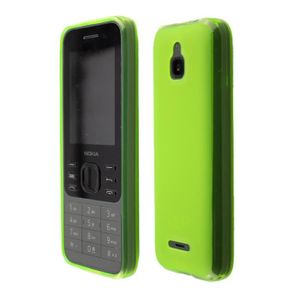 HOUSSE - ÉTUI Nokia 6300 4G, TPU-Housse en vert, Étui de protect