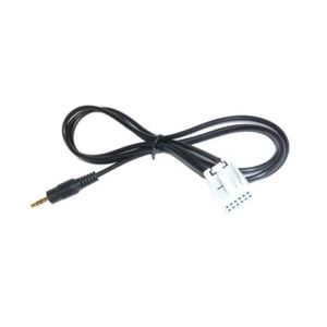 Cable auxiliaire aux adaptateur mp3 PEUGEOT 207 12PIN RD4 + 2 cles  extraction BEST HQ - Cdiscount Auto