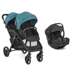 Poussette canne double pour enfants d'ages rapprochés PD09 de bebeachat.com  