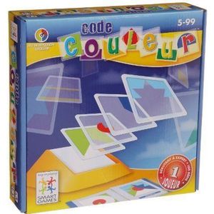 JEU SOCIÉTÉ - PLATEAU Smart Games - Tangram en 3D - Code Couleur