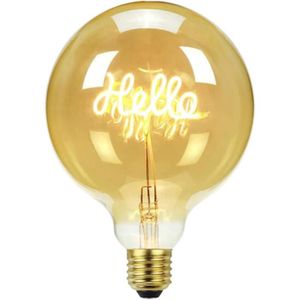 AMPOULE - LED Ampoule rétro, lettre Led Edison ampoule décorative E27 4W 220-240V pour chambre de mariage (Helle)[D18109]