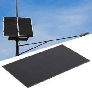 KIT PHOTOVOLTAIQUE VGEBY Panneau solaire Panneau de Cellules Solaires, Panneau Photovoltaïque Extérieur Portable pour Centrale sport materiel
