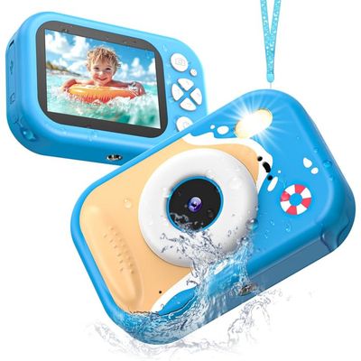 Appareil Photo Enfant 3 En 1 – 48MP 1080P Projecteur, Trépied, Carte 32 Go, Pour 3-12 Ans (rose)
