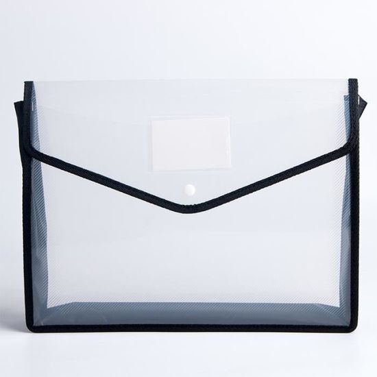 Pochettes Document Zippée - 20 Pièces (A3+A4+A5+A6) - PVC Transparent - Imperméable - Pour Bureau, école, Voyage
