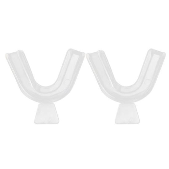 Lot De 6 Protège-dents Pour Enfants Avec Appareil Dentaire – Transparent, Violet Et Bleu Clair – Pour Football, Hockey, Basket, Rugby – Protection Anti-choc à Double Couche