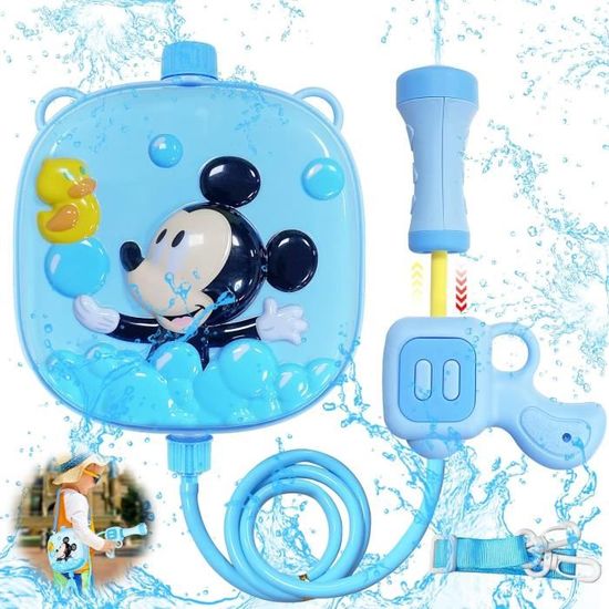 Pistolet à Eau Hydro M.A.D. Mini Blaster - Réservoir 200 Ml | Jusqu'à 5 M | Enfant 8 Ans+ | Bleu Ou Blanc
