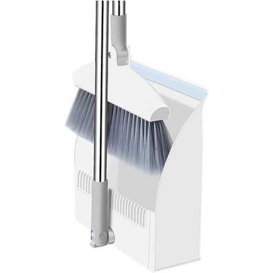 Ensemble balai et pelle, ensemble pelle avec manche extensible de 130 cm, ensemble... | bol