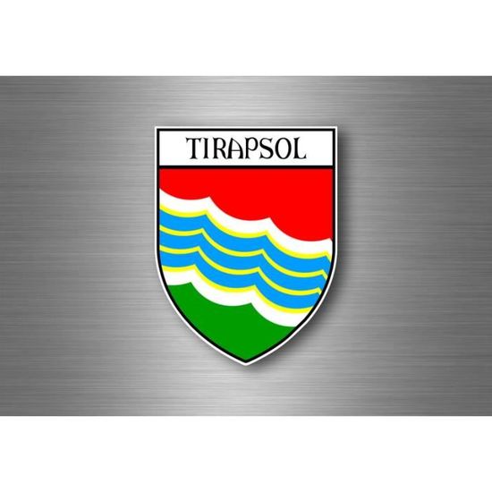 Autocollant Sticker Voiture Moto – Blason Ville Drapeau Guadeloupe Gwada (France)