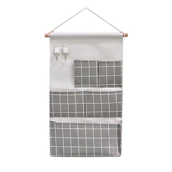 Sac De Rangement Suspendu Avec 3 Couches, Sac De Rangement Mural Organisateur Mural De Porte Sac A Suspendre Empilable Rangement Suspendu 3 Pieces 98951154