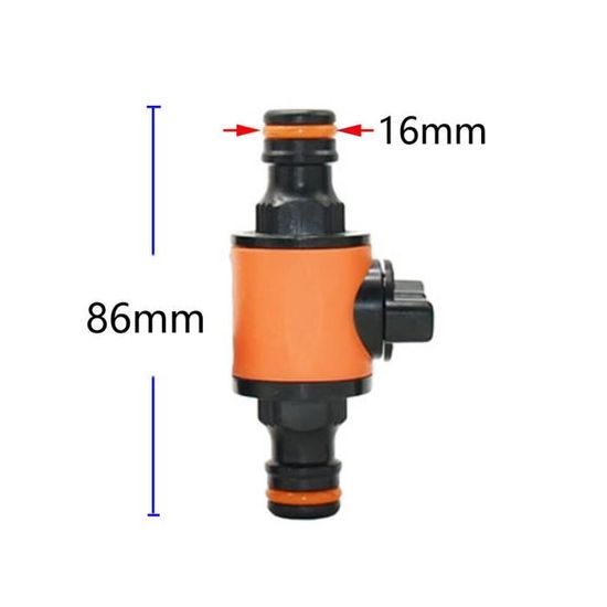 Lot De 2 Connecteurs Universels Pour Robinet De Jardin - Avec Collier Acier Inoxydable, Joints Caoutchouc - Pour Arrosage, Jardinage