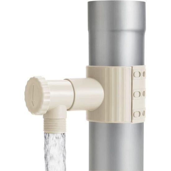 Récupérateur d'eau de pluie - GENERIQUE - Sable - pour descente de 75 à 100 mm