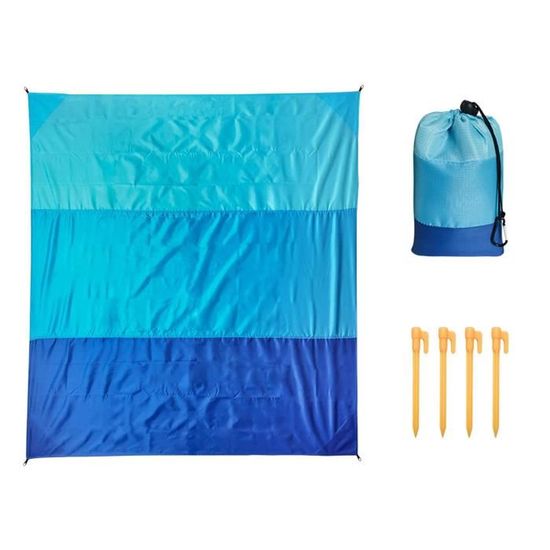 COZCLAM Couverture de Pique-Nique Imperméable, 200 x 200 cm Portable