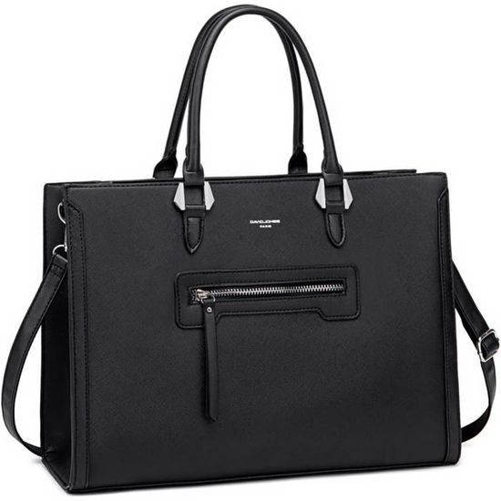 Sac a Main Cours Lycee Femme Grand Cabas Fourre Tout Simili Cuir PU Sac Elegant Ville Travail Poches S475 Cdiscount Bagagerie Maroquinerie