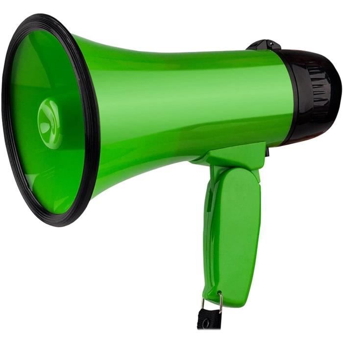 HautParleur portatif d'enregistrement d'alarme vocale de mégaphone de