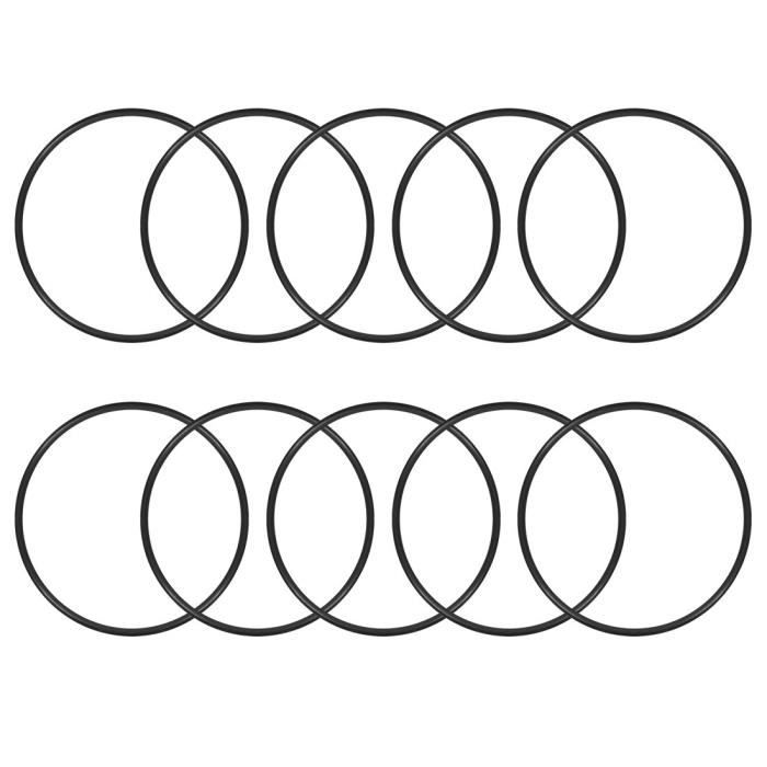 30 O-Ring In Silicone Rosso 57x50x3.5mm - Guarnizioni Per Elettronica, Idraulica E Medica