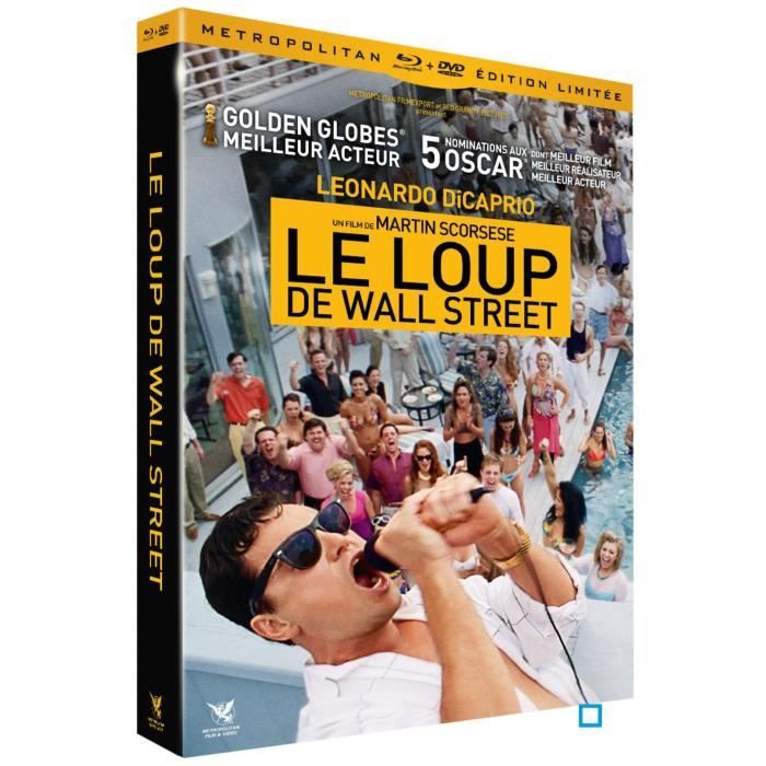 Blu-Ray Le loup de wall street - combo collector