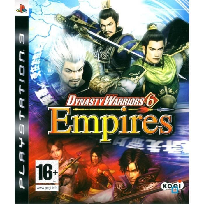 Dynasty Warriors 6 Empires / Jeu Console PS3