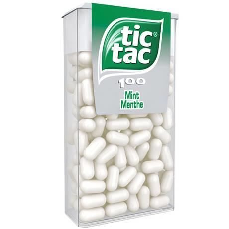 Tic Tac 100, menthe, 24 Boîtes