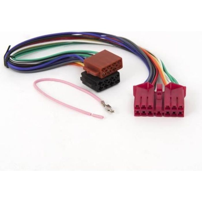 cable adaptateur radio iSO rENAULT r5 r11 r18 r19 ...