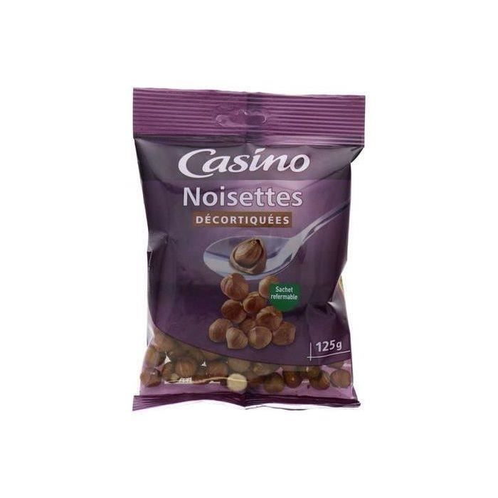 CASINO Noisettes Décortiquées - 125 g