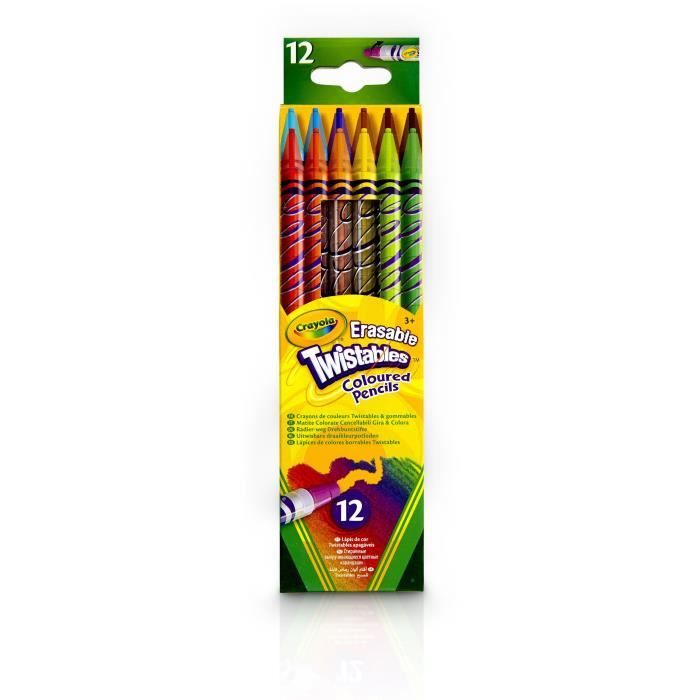 CRAYOLA - 68-7508-E-000 - 12 CRAYONS DE COULEUR…