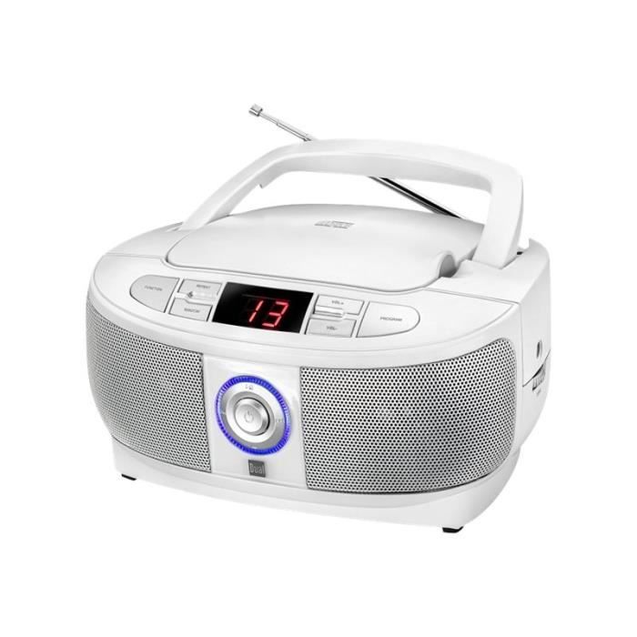 Dual P 49-1 Boombox 2 Watt blanc