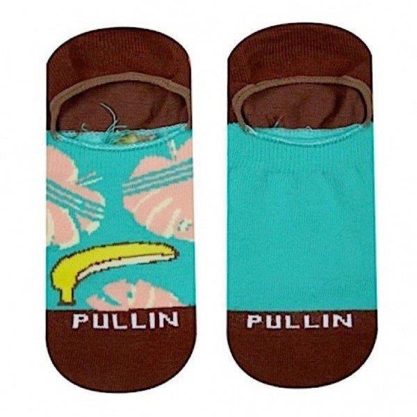 PULL IN Lot de 2 paires de Socquettes Adulte Coton LIBIDO Vert Marron