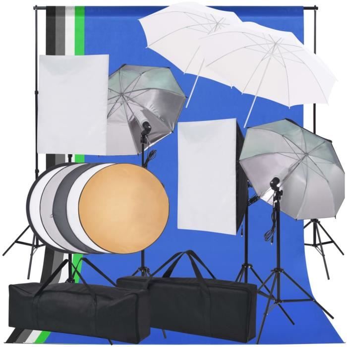 Kit d'éclairage de studio photo