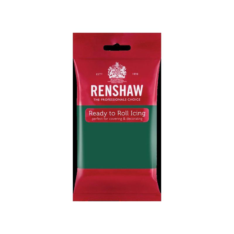 Pâte à sucre Vert émeraude 250g Renshaw Régalice