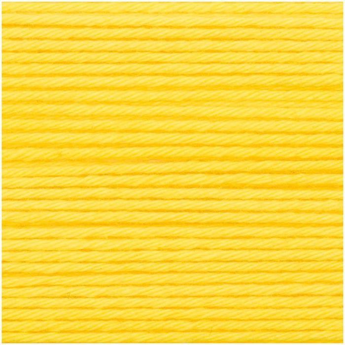Coton RICORUMI pour Amigurumi, mini pelote 25g - 06 Jaune