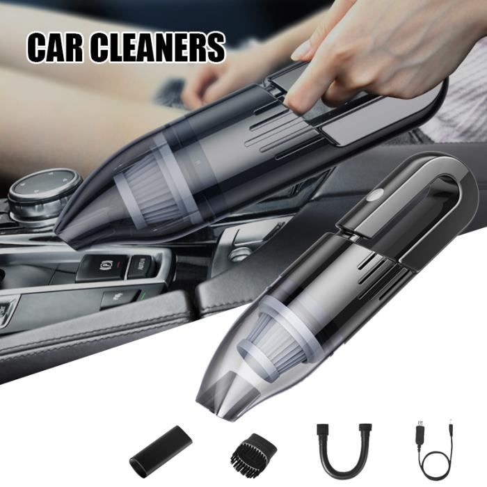 Aspirateur sans fil de voiture puissant aspiration cyclone maison portable aspirateur à main nettoyage Mini aspirateur sans fil