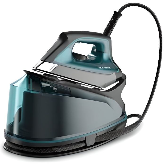Rowenta Compact Steam Pro Centrale de Repassage 6.3 Bar de Pression Coup de Vapeur 325 g/min Semelle Anti-rayure Glissante Système