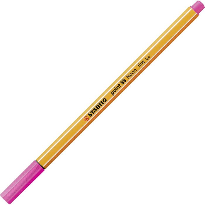 Stylo feutre 88, largeur de tracé: 0,4 mm, rose n