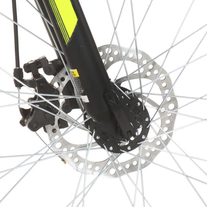 DBA(3067219)Vélo de montagne 21 vitesses Roues de 27,5 pouces 38 cm Noir