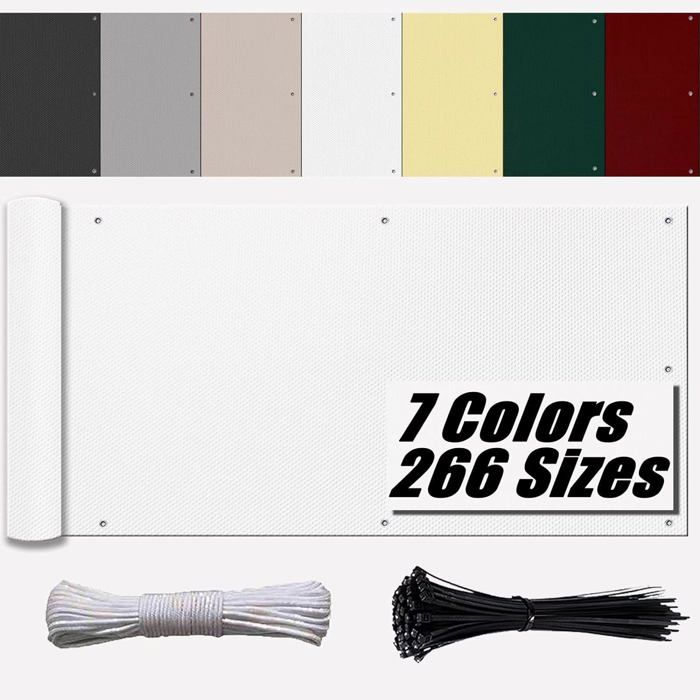 Brise-vue Pour Balcon – Résistant Aux Intempéries