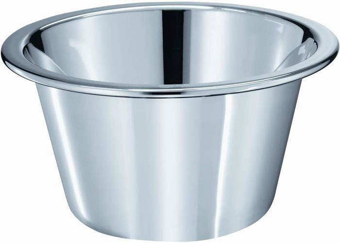 Bassine Conique - Design Professionnel En Inox 1810 Avec Bord Verseur ...