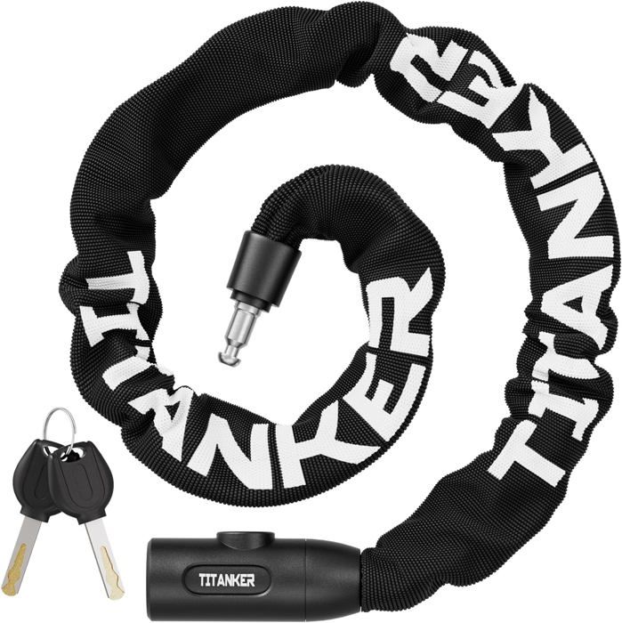 Lot De 2 Câbles Antivol Vélo - Acier Tressé Avec Revêtement PVC - Longueur 1m, Épaisseur 4mm - Anneaux Pour Cadenas/U-Lock - Résistance 110kg