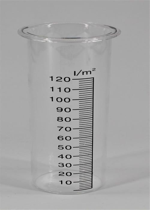 BIUWING Tube De Rechange Pour Pluviomètre De 17,8 Cm De